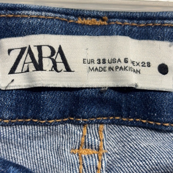 Zara Skinny Blue Jeans 6 - Picture 3 of 8